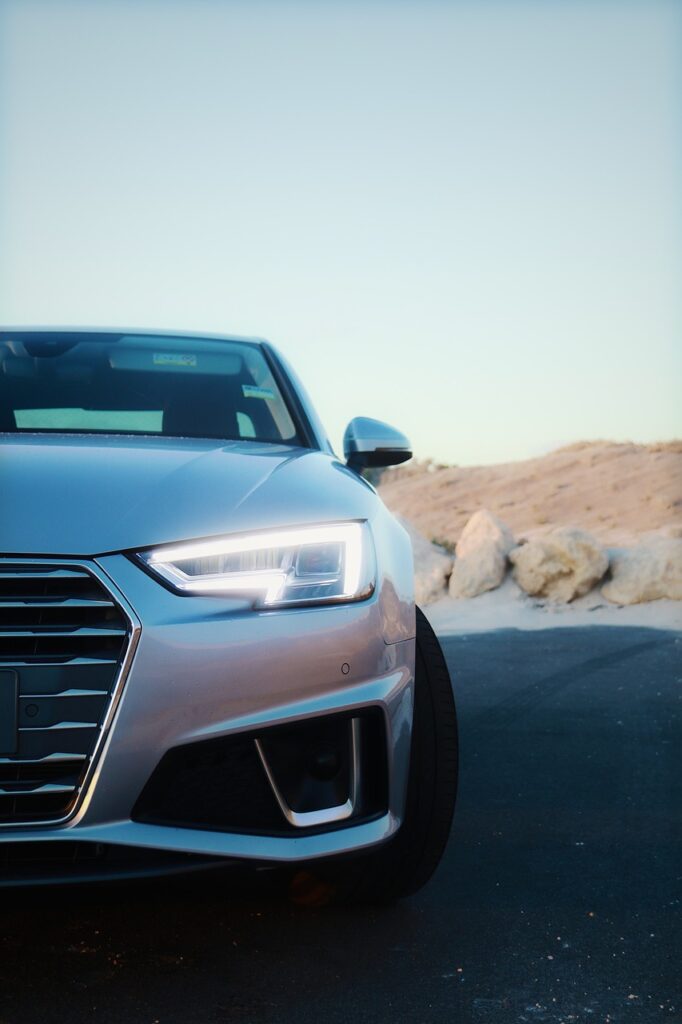 audi, a4, car, luxury car, vehicle, car wallpapers, transportration, auto, automobile, automotive, parked car, headlight, front, car front